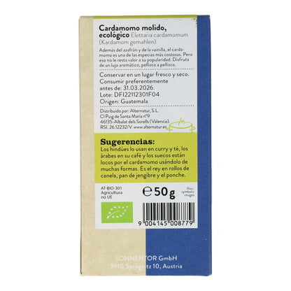Malet kardemumma bio Sonnentor 50 g