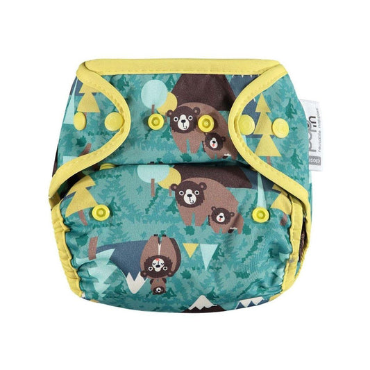 Pannolino di stoffa Pop-in Bear con bottoncini automatici
