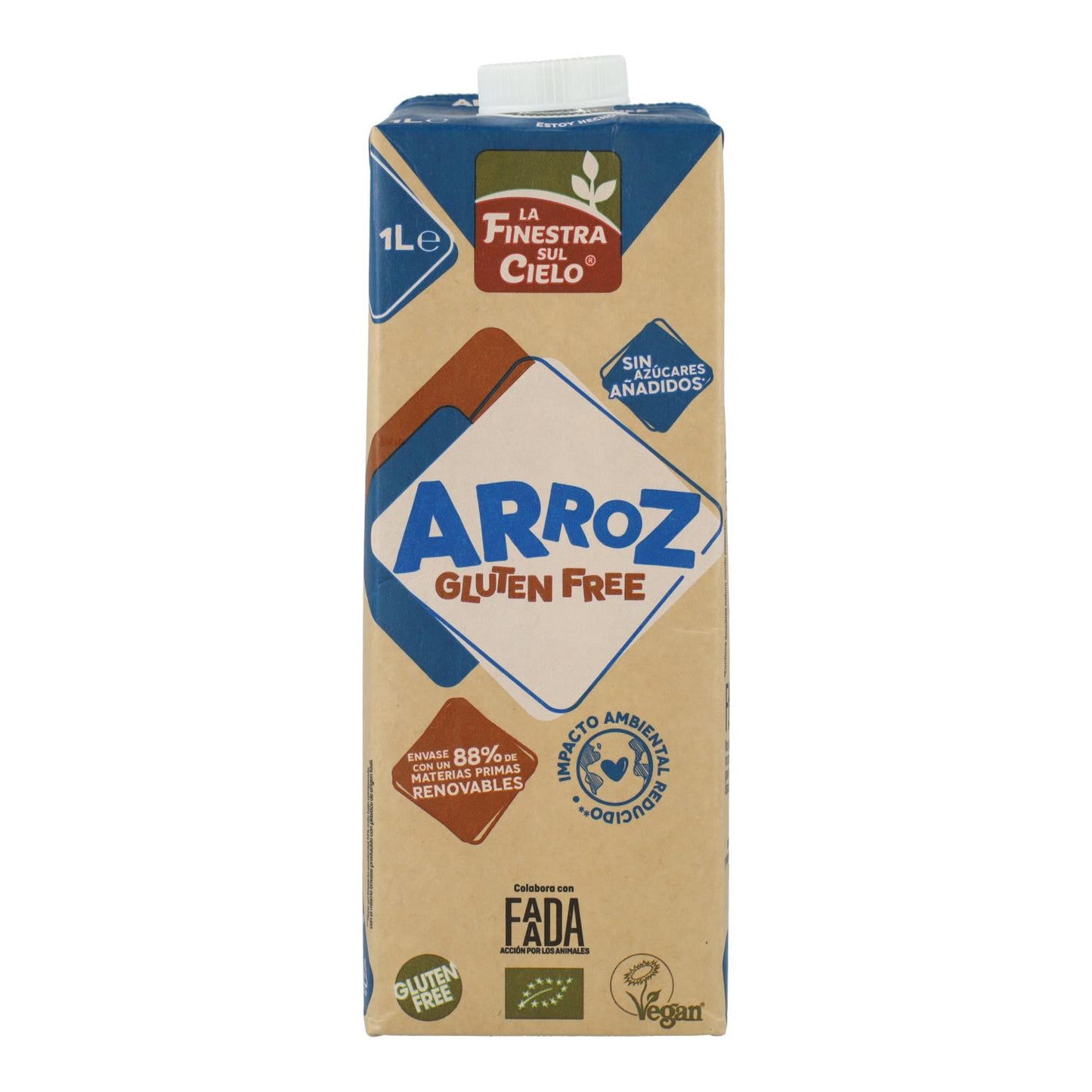 Boisson au riz sans gluten bio La Finestra Sul Cielo 1 L