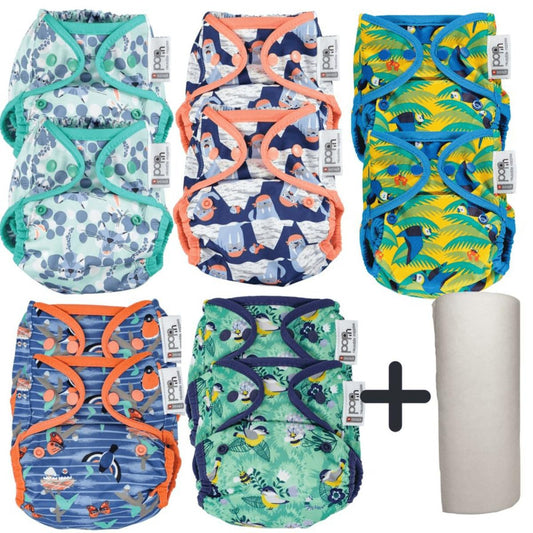 Pack of 10 Pop-in Fasteners