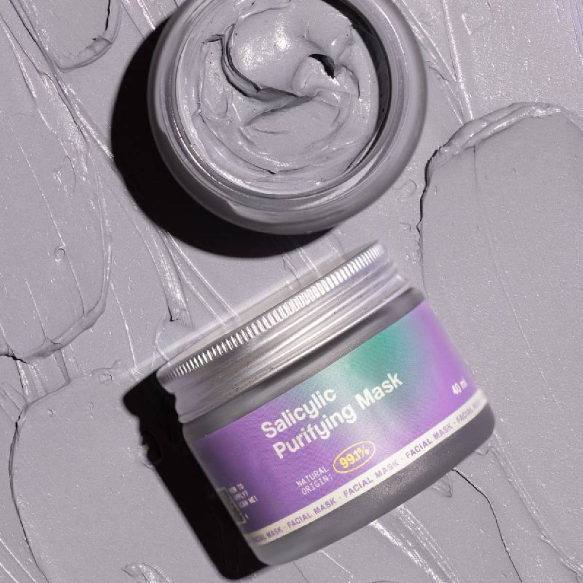 2er-Pack Salicilyc Freshly Reinigende Gesichtsmaske 40 ml