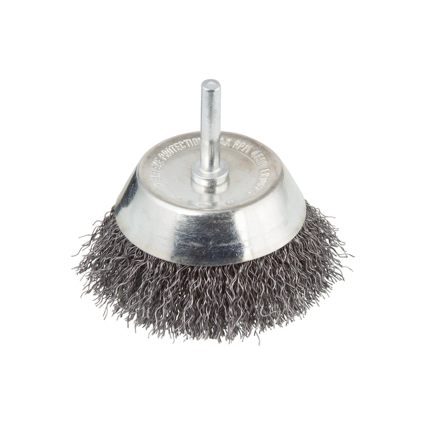 1 Wolfcraft-Metall-Schleifscheibe, Schaft 6 mm, Ø 75 mm