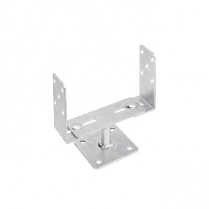 Supporto rialzato per pali e pergolati (70-140 mm) Maderland