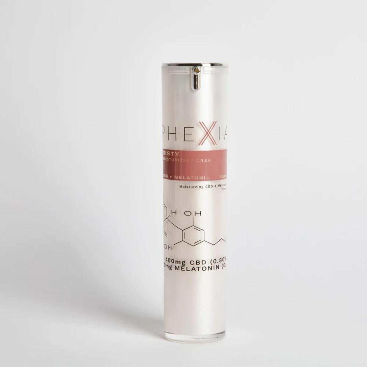 Crema idratante al CBD e melatonina Misty Phexia 50 ml