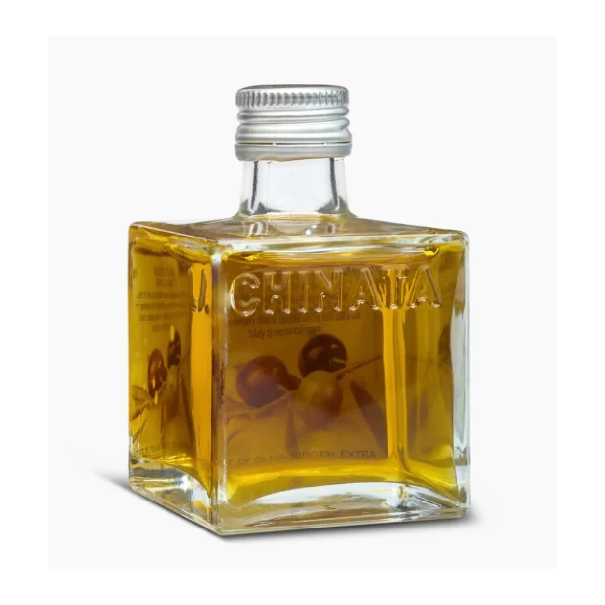 Natives Olivenöl extra, quadratische Flasche, 100 ml