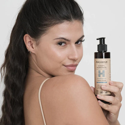 Shampooing hydratant sans sulfates 200 ml Arganour
