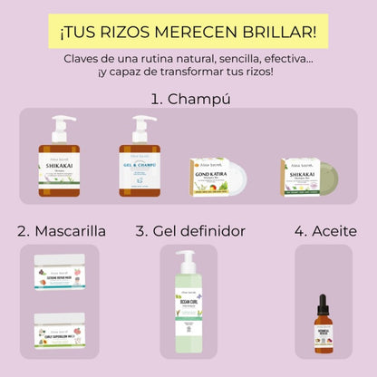 Lockdefinierande gel Ocean Curl, Alma Secret, 250 ml