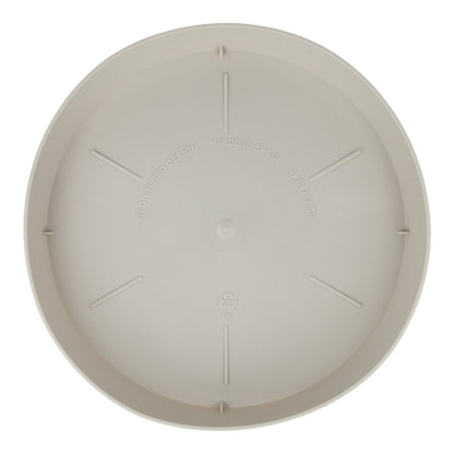Ecru Tes Plant Pot Saucer D 20 x 3