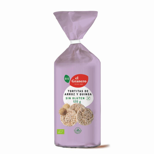 El Granero Rice and Quinoa Cakes 120 g