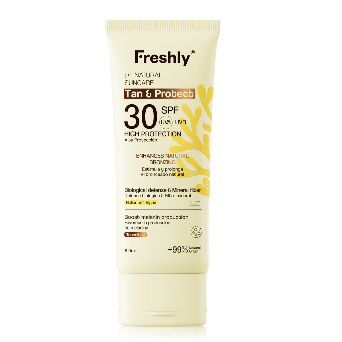 D+ Natural Suncare Tan & Protect SPF30 100 ml