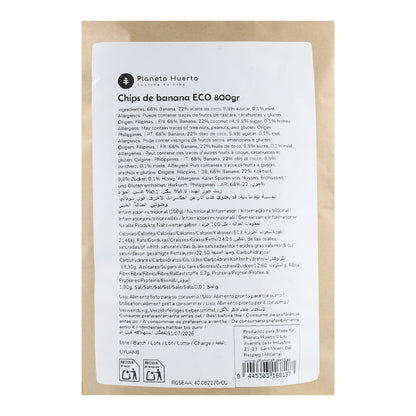 Bananenchips ECO Planeta Huerto 800 g