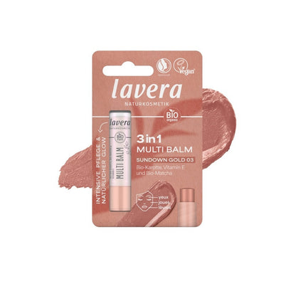 Multipurpose Balm Blister 03 Sundown Gold Lavera LAVERA, 4.9 g