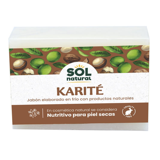 Savon naturel au karité Sol Natural 100 g