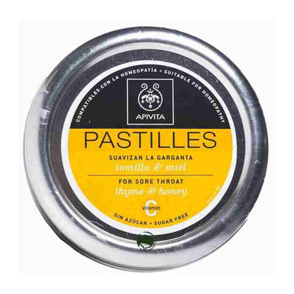 Halsbonbons mit Honig und Thymian Apivita 45 g