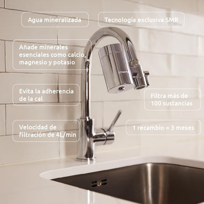 EcoPro Chrome SMR Tappwater Annual Tap Filter Pack