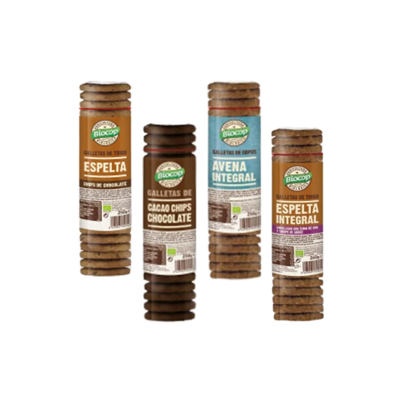 Pack Especial Galletas Biocop 4 paquetes