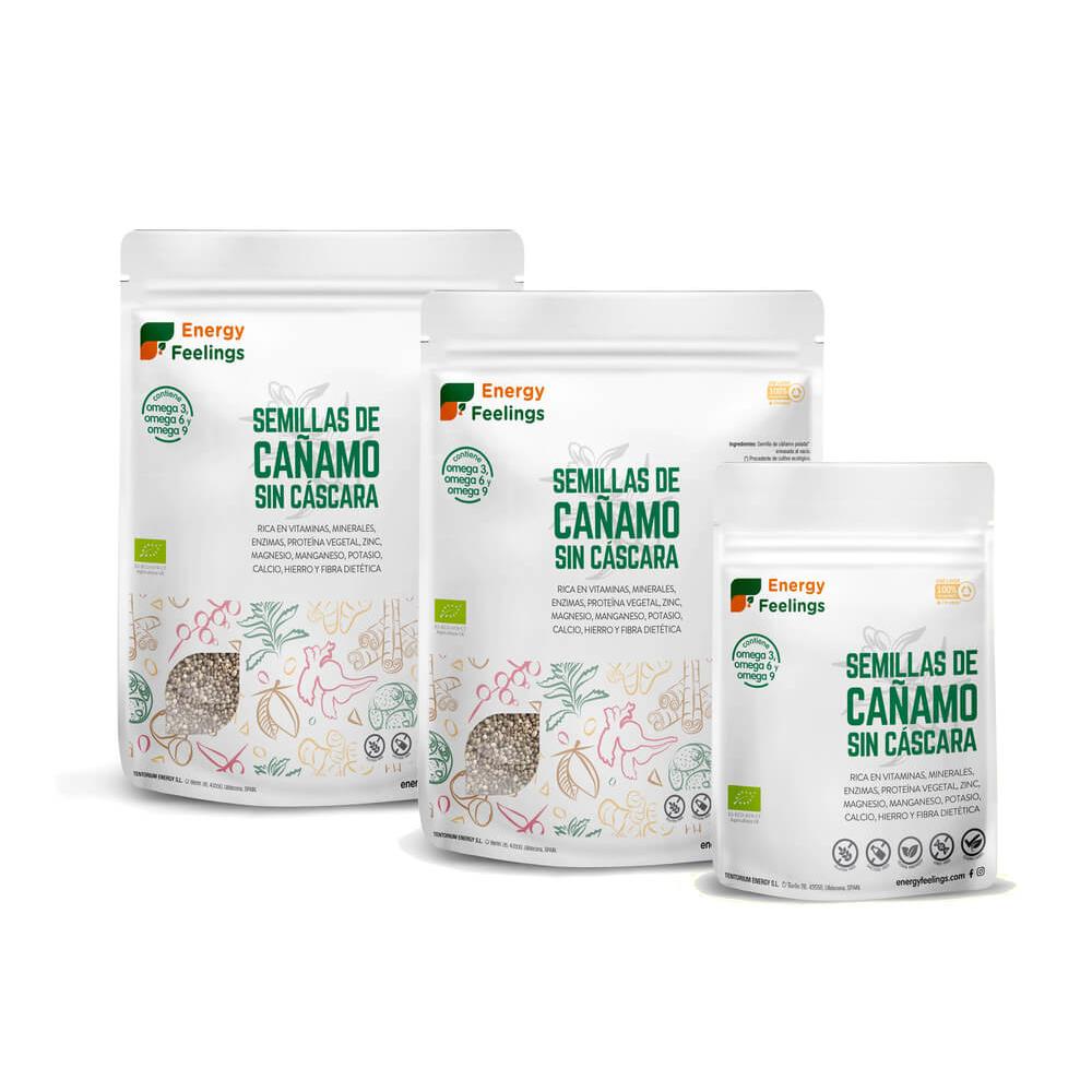 Semi di canapa senza guscio BIO (sottovuoto) Energy Feelings 500 g