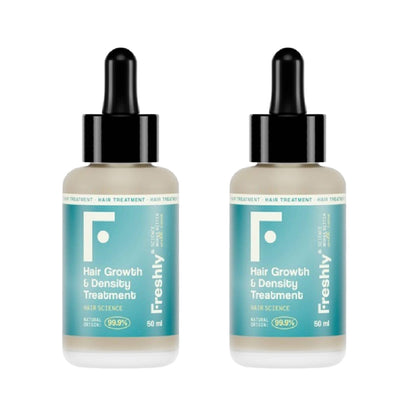 Lot de 2 traitements pour la croissance et la densité capillaire Freshly 50 ml