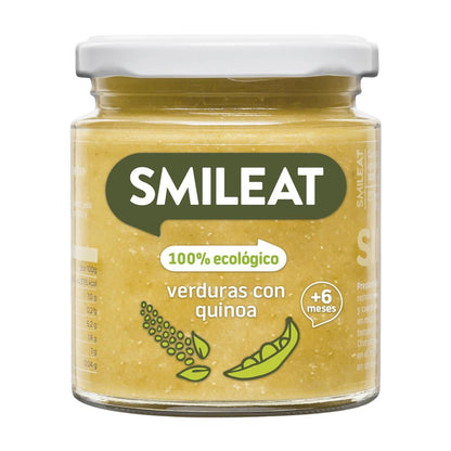 Zestaw Mix słoiczków BIO Smileat 4 szt. po 230 g