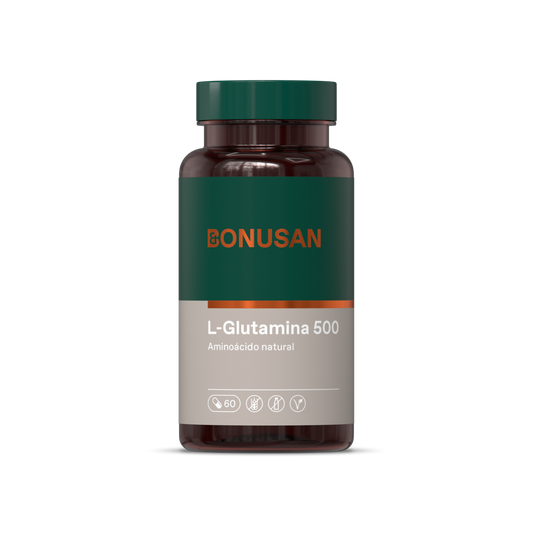 L-Glutamin 500 Bonusan 60 Vcaps