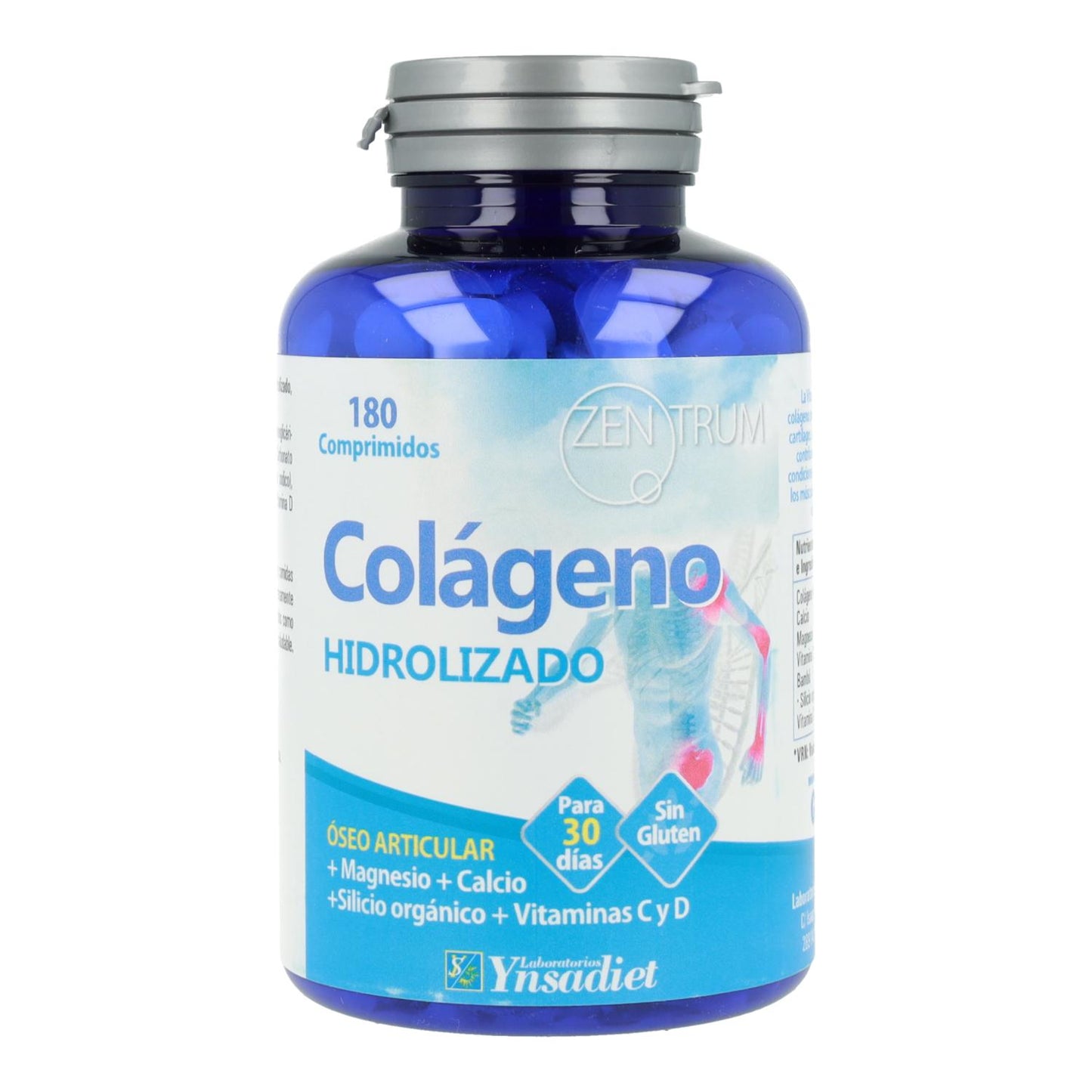 PC Collagen Zentrum Hydrolysed Ynsadiet 180 capsules