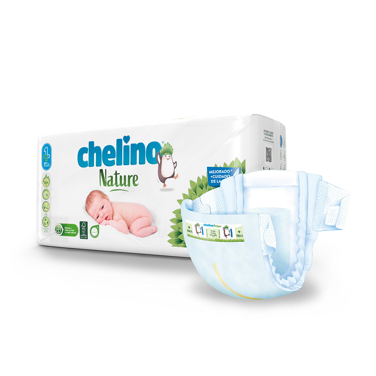 Chelino Nature T1 Nappies 1-3 kg 28 Units