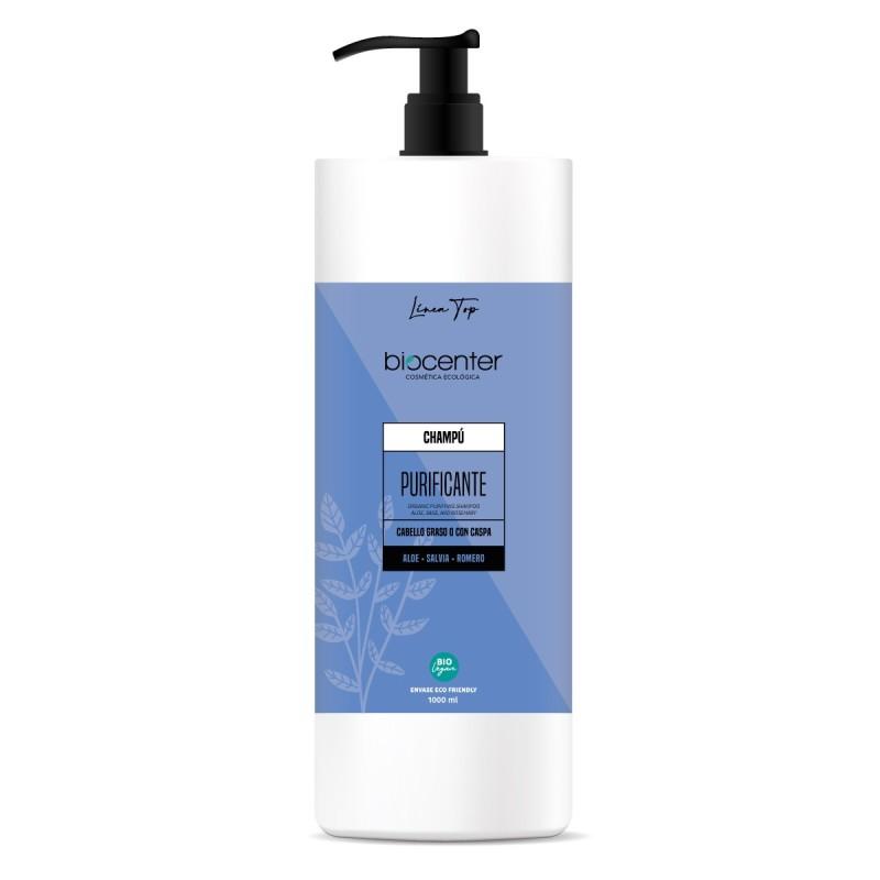 Szampon oczyszczający Aloe Salvia y Romero Biocenter 1 l