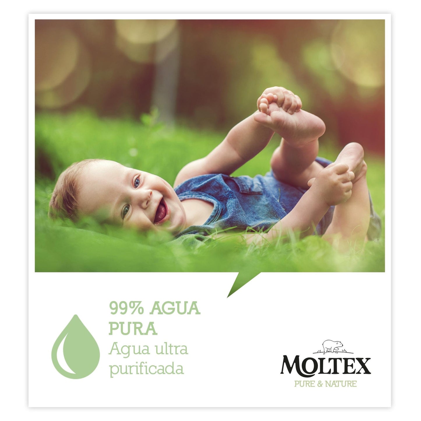 Chusteczki Moltex Pure & Nature 60 szt.