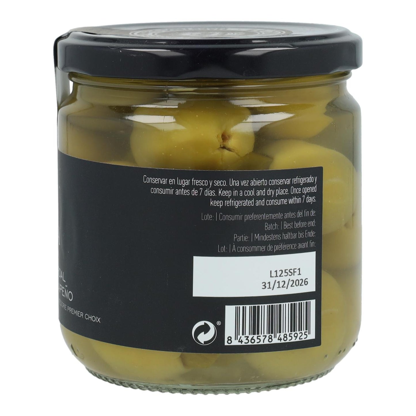La Chinata Jalapeño Gordal Olives 340 g