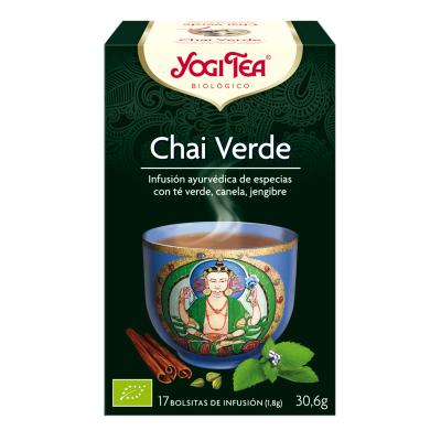 Yogi Tea BIO Chai verde, 17 bolsitas