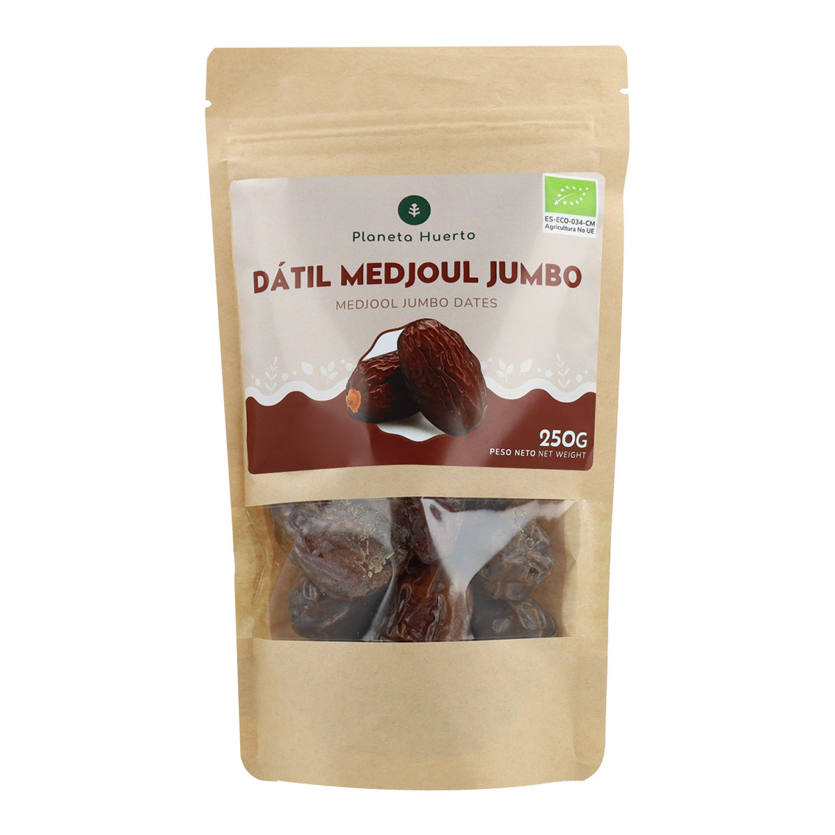Planeta Huerto organic jumbo medjool dates 250 g