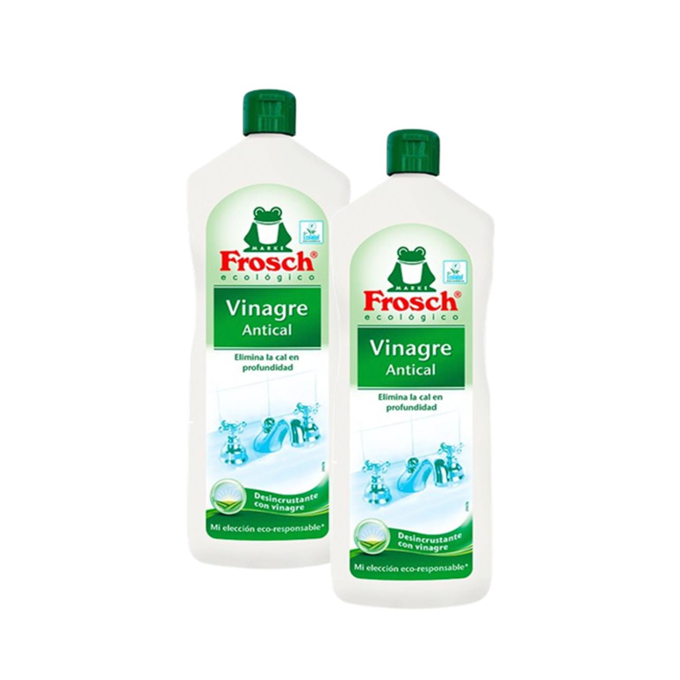 Aceto anticalcare Eco Frosch confezione da 2 x 1 L
