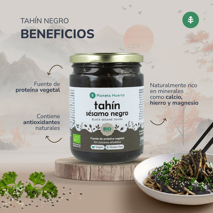 Tahini di sesamo nero ECO Planet Garden 350 g