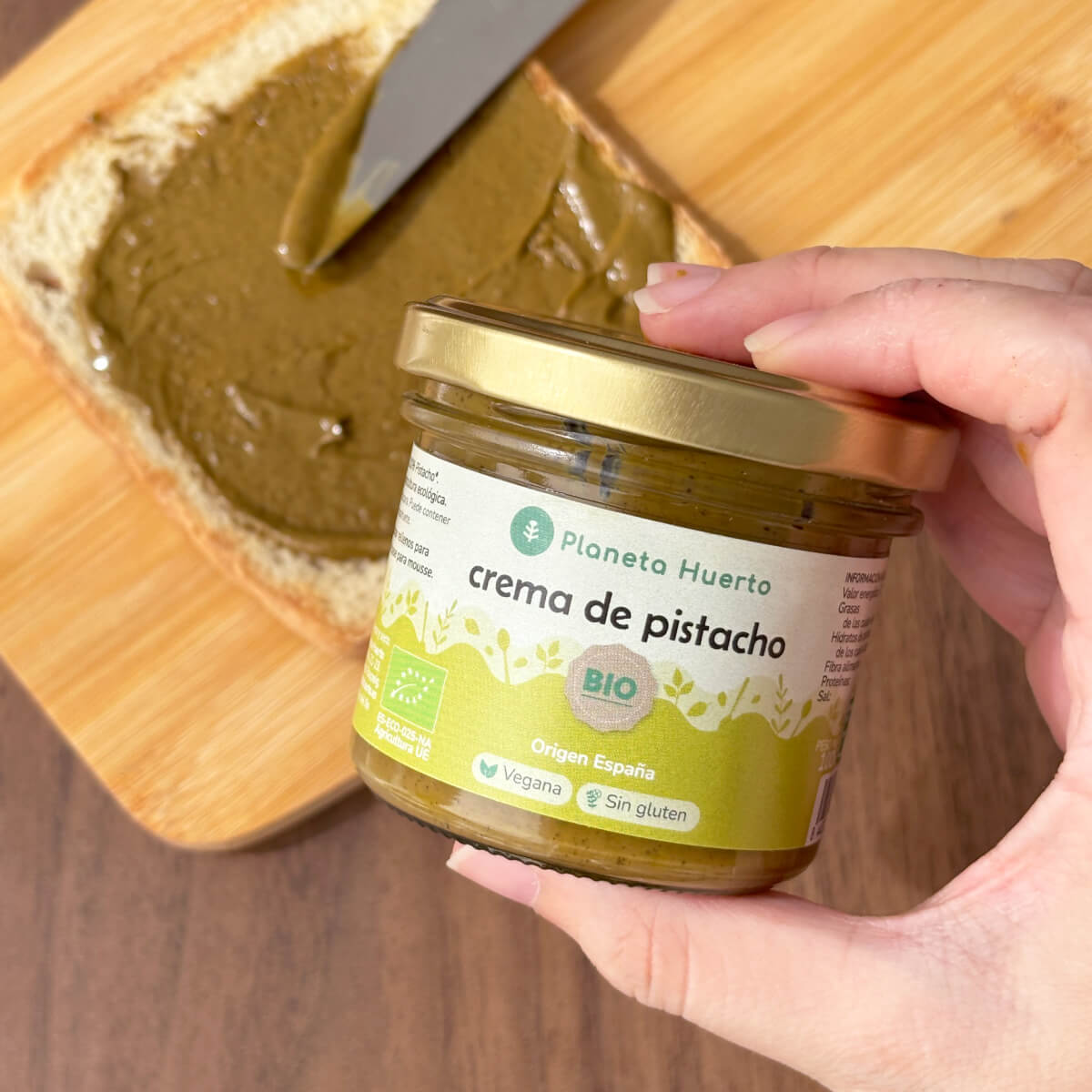 Pistachio Cream 100% ECO Planeta Huerto 100 g