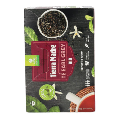 Fair Trade Organic Earl Grey Black Tea  Tierra Madre Oxfam Intermón 40 g