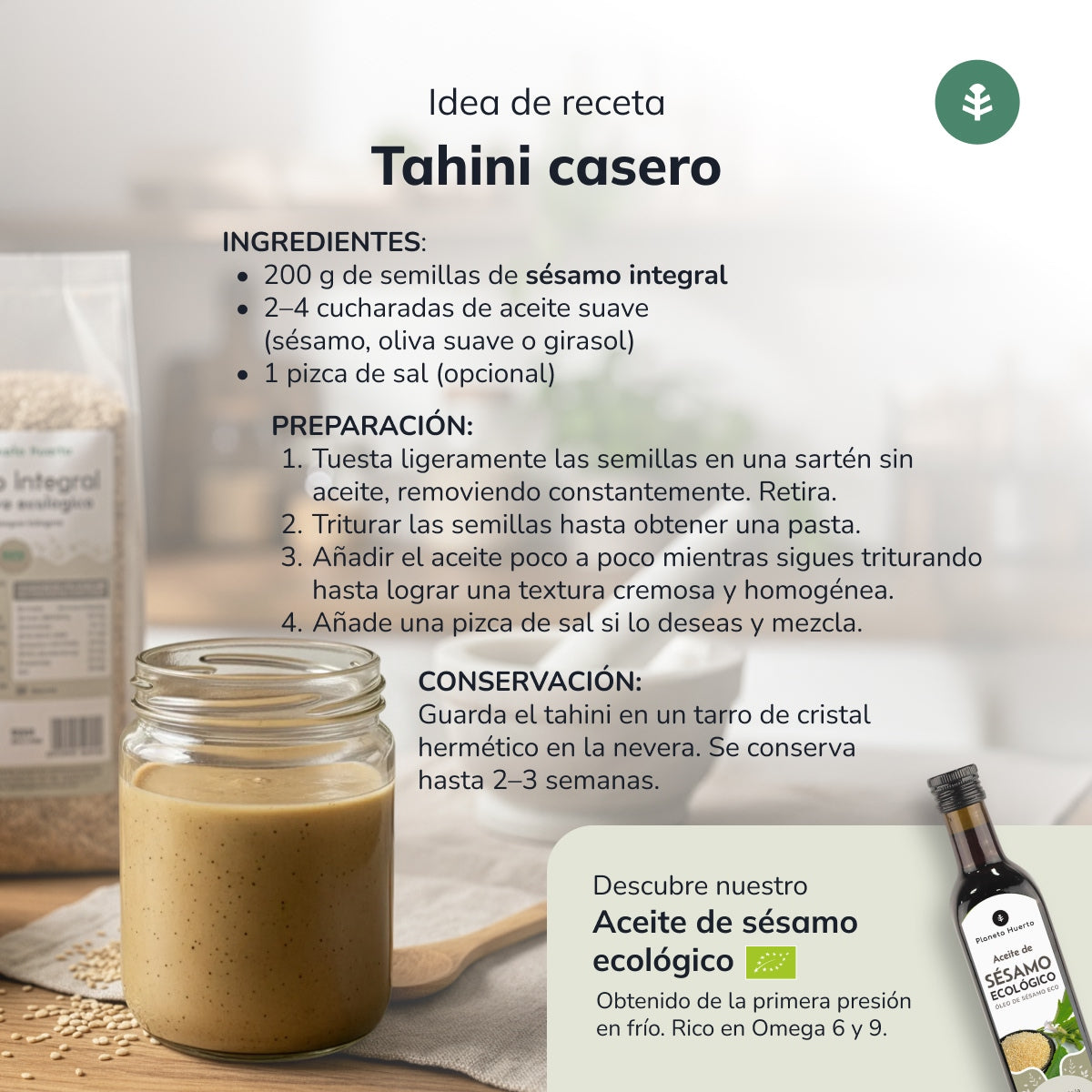 Sesam Vollkorn ECO Planet Garden 2,5 kg