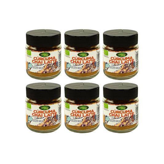 Zestaw 6x Kurkuma do Chai Latte Eco Artemis 60 g