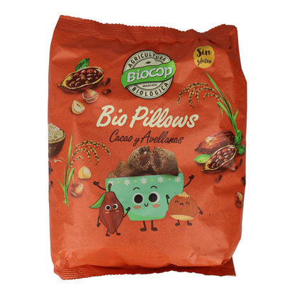 Biopillows cacao noisettes sans gluten Biocop 300 g