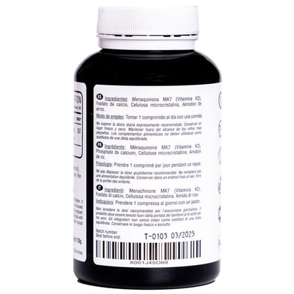 Witamina K2 MK7 200 mcg 240 tabletek wegańskich Hivital