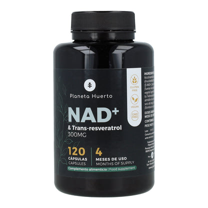 NAD+ Transresveratrol Planeta Huerto 120 capsules