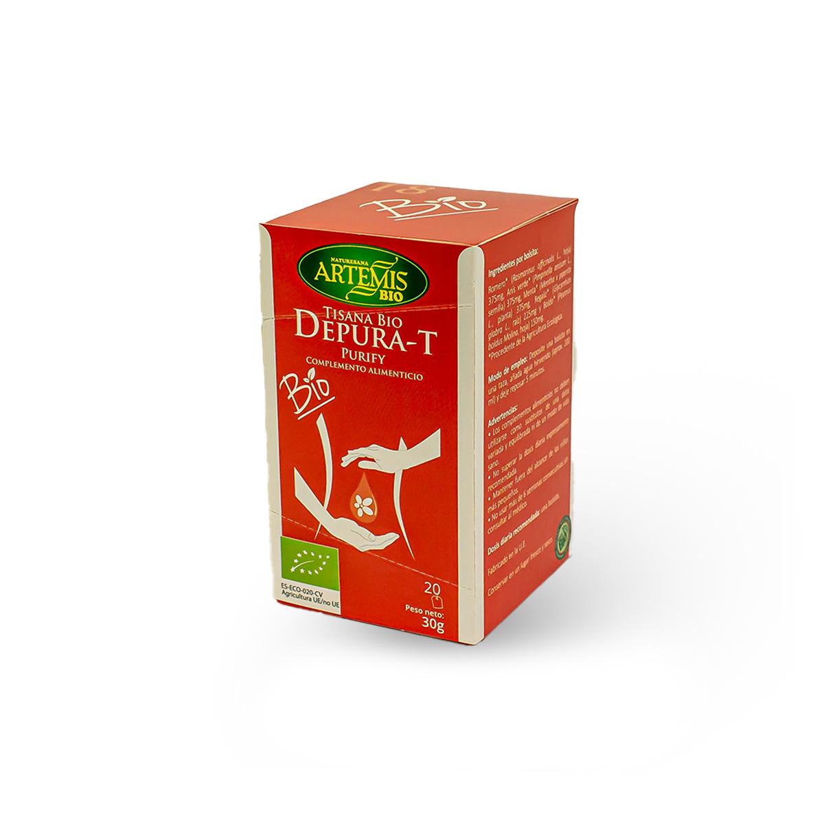Artemis Depura T herbal tea, 20 filters.