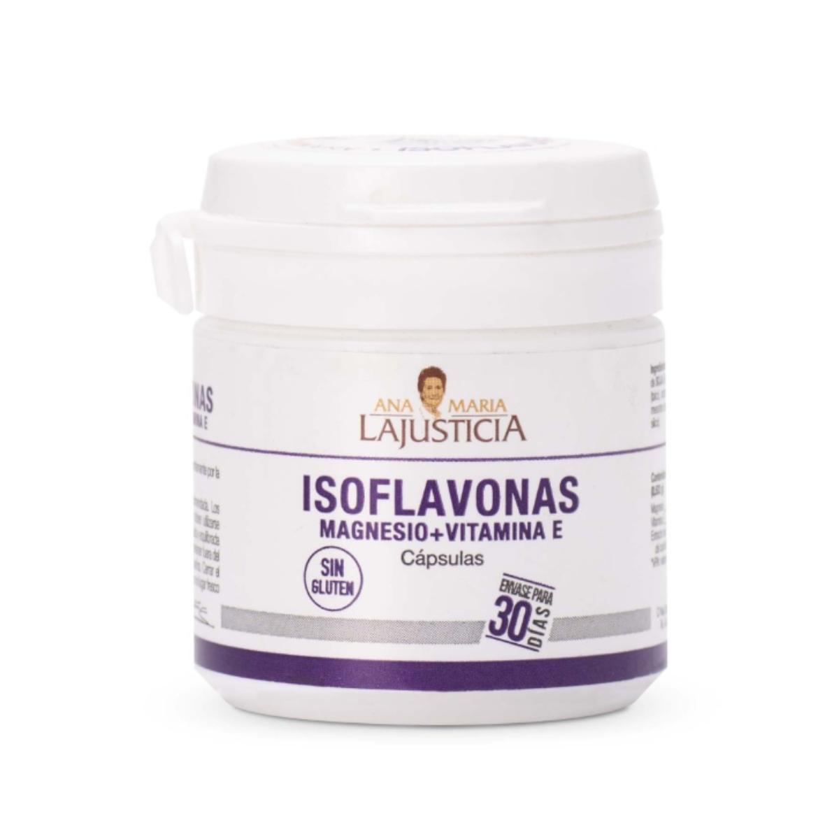 Isoflavonen met magnesium en vitamine E Ana María LaJusticia, 30 capsules