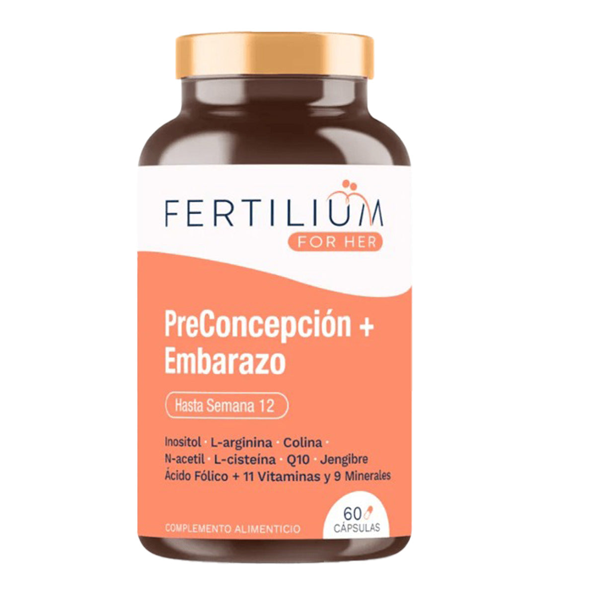 Przed poczęciem i ciążą Fertilium 60 kapsułek