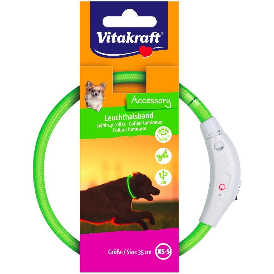 Vitakraft Reflekterande hundhalsband XS-S / 35 cm
