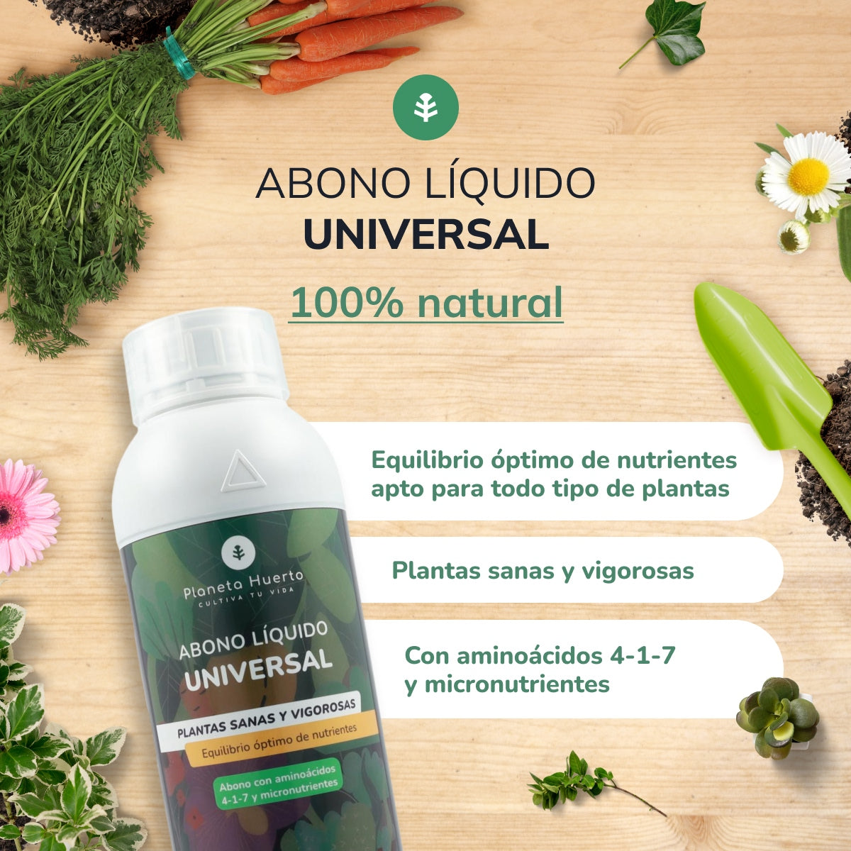 Planeta Huerto Universal flytande gödselmedel 250 ml