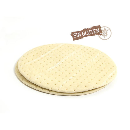 Glutenvrije pizzabodems met boekweitmeel El Granero, 2 stuks van 250 g
