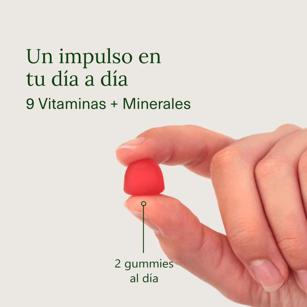 Aldous Bio blackberry-flavoured multivitamin gummies, 120 gummies