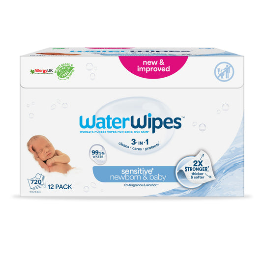 Packung WaterWipes BIO Babytücher 720 Stück