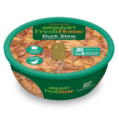 Arquivet Fresh Home Duck Stew Nassfutter für Hunde mit Entenfleisch 280 g