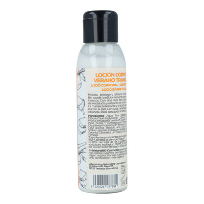 Lichaamslotion met citronella tegen insecten NaturaBIO 100 ml